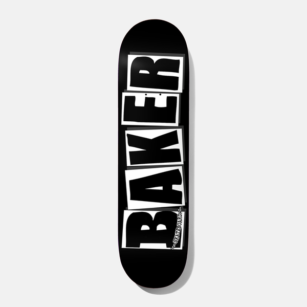 베이커 데크  Brand Logo BLK/WHT Deck  BAKER
