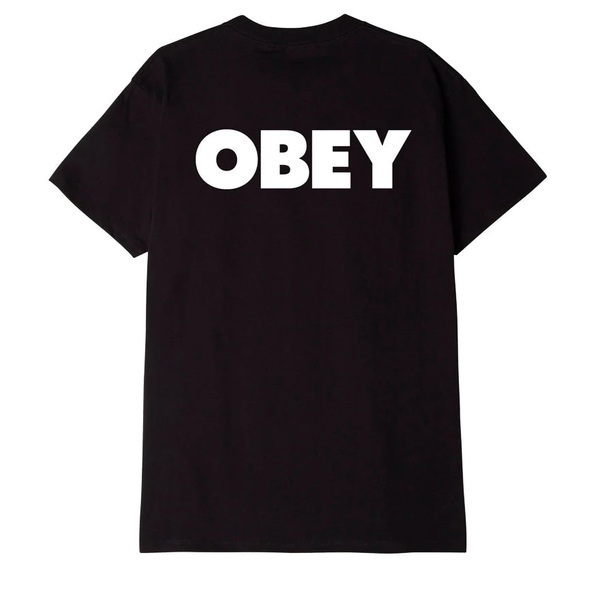 오베이 티셔츠  BOLD OBEY 2 BLACK  OBEY