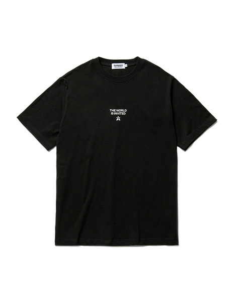 콤팩트 레코드바 티셔츠 New Symbol T-shirt - Black kompakt Record Bar