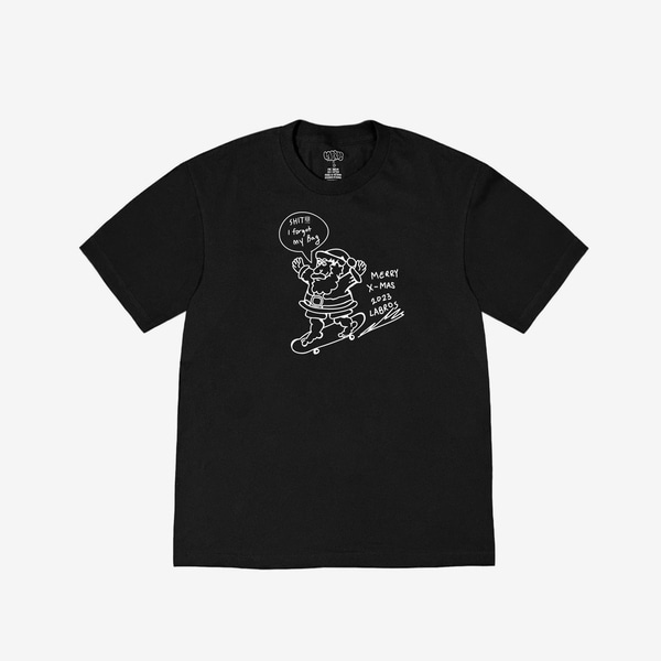 라브로스 티셔츠  ’23 X-mas Tee (Black)  LABROS