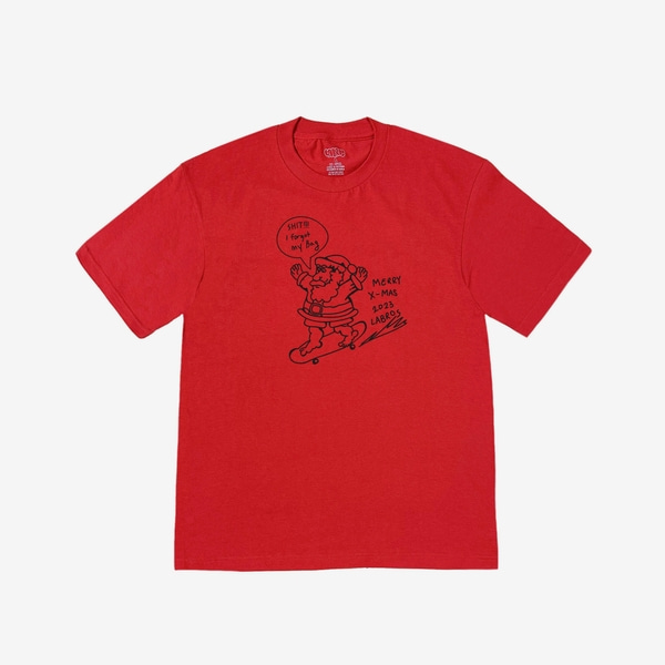 라브로스 티셔츠  ’23 X-mas Tee (RED)  LABROS