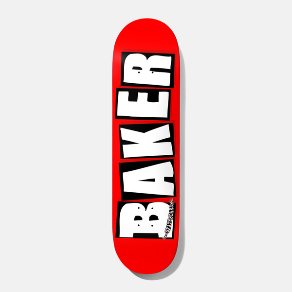 베이커 데크  Brand Logo White Deck  BAKER