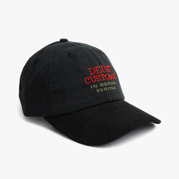 데우스 모자  PORTAL DAD CAP BLACK   DEUS EX MACHNIA