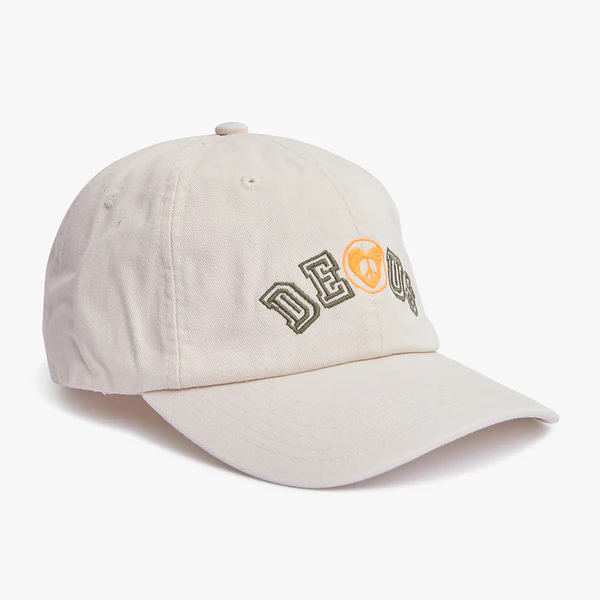 데우스 모자  ACTIVE DAD CAP VINTAGE WHITE   DEUS EX MACHNIA