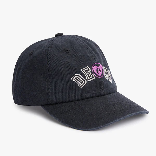 데우스 모자  ACTIVE DAD CAP BLACK   DEUS EX MACHNIA