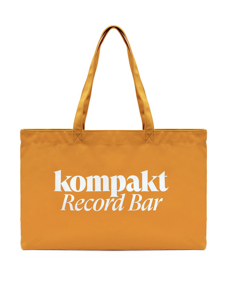 콤팩트 레코드바 토트백  KRB Logo Tote Bag - Orange kompakt Record Bar