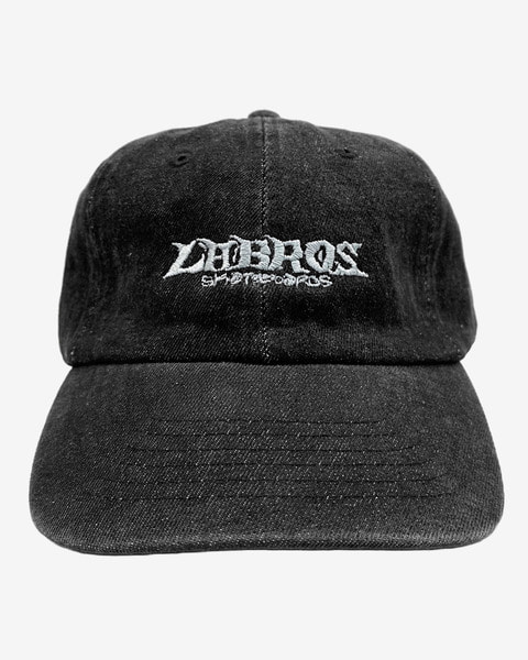 라브로스 모자  Pigment Dyed Skate Cap (Black)  LABROS