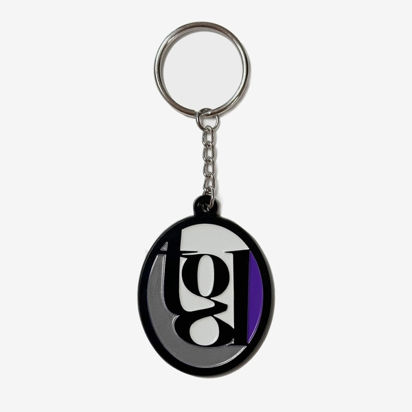 라브로스 키링   Big TGL Keychain (Purple)  LABROS